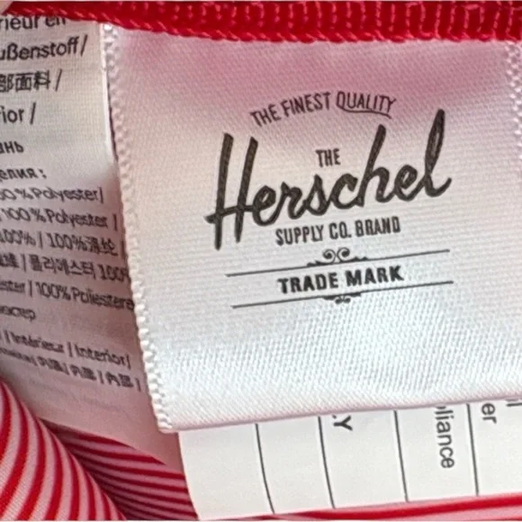 NWOT Herschel Supply Co. Nova Mini Backpack Dusty Rose Pink Adjustable Straps - Picture 12 of 14